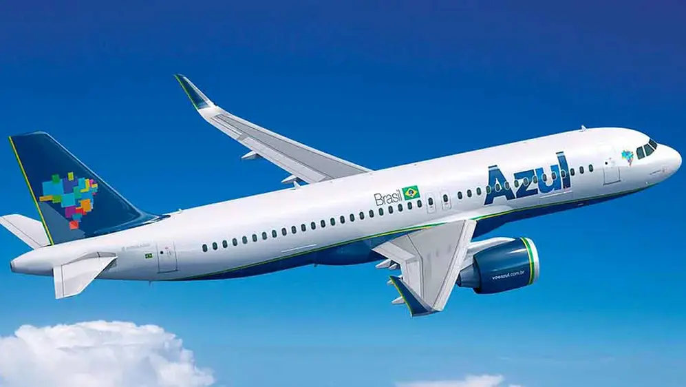 La aerolínea Azul, líder en la región.