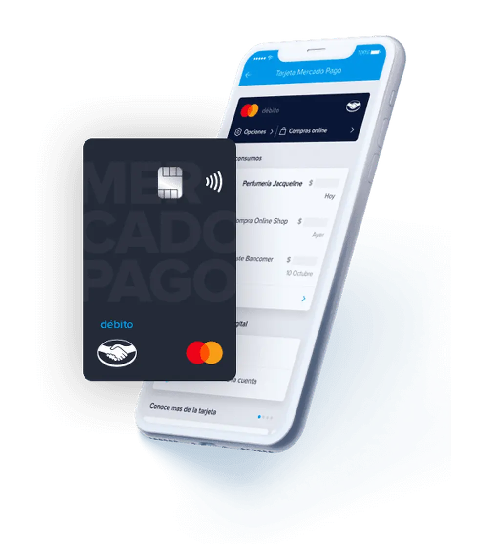 Mercado Pago ofrece una tarjeta de débito