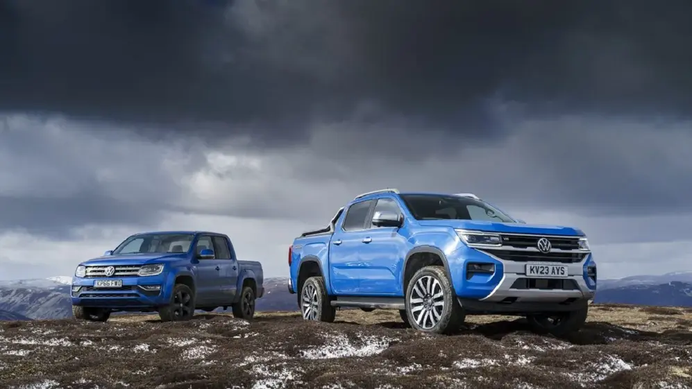 La nueva Amarok cambiará el frontal y el interior.
