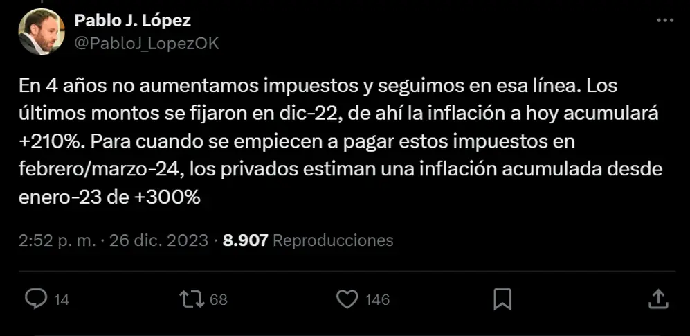El ministro de Economía de Axel Kicillof se refirió a la modificación del valor de los impuestos.