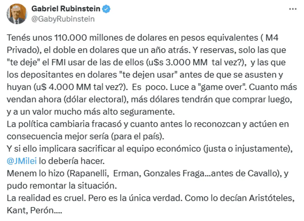 Tuit Gabriel Rubinstein