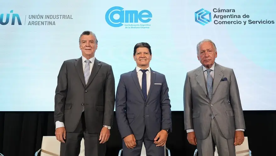 La CAME, la CAC y la UIA rechazaron