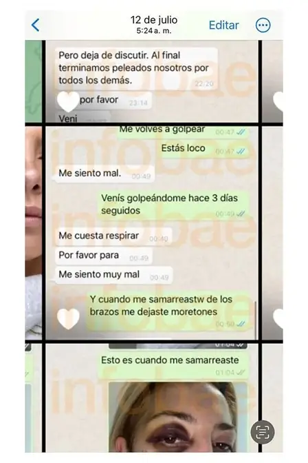 En una de las conversaciones, Yañez recuerda uno de los violentos momentos.