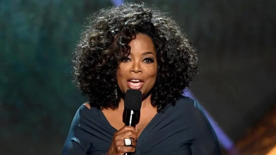 Oprah Winfrey, conductora de TV.