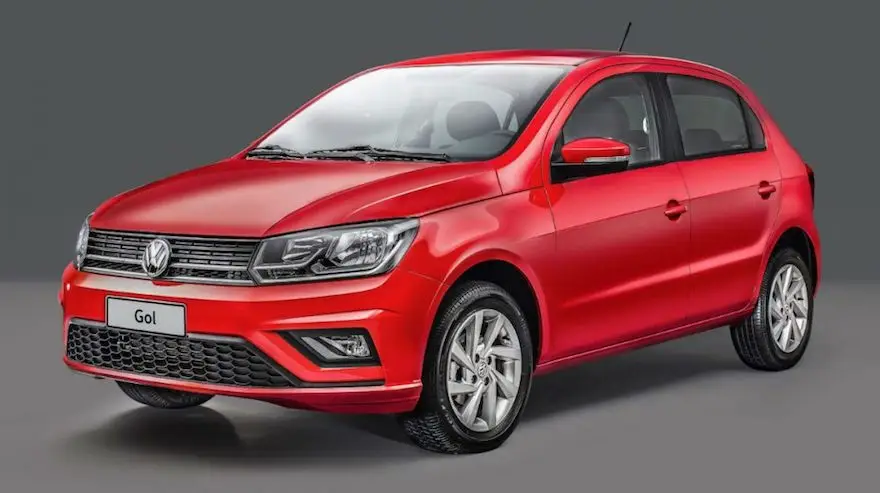 Volkswagen Gol, el auto más vendido de la marca.
