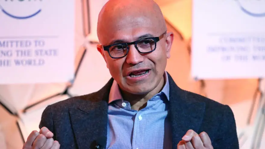 El CEO de Microsoft, Satya Nadella, destacó los buenos resultados de la compañía.