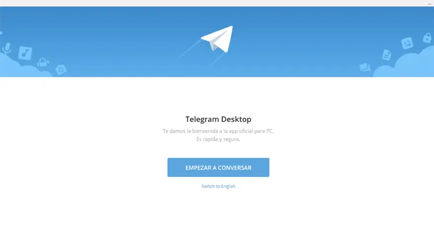 Al igual que WhatsApp, Telegram tiene una versión para computadoras.