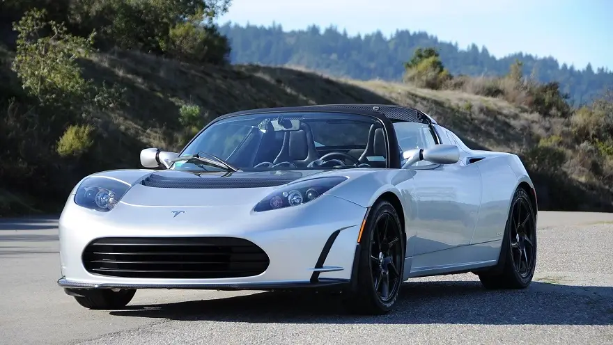 Tesla Roadster, el primer modelo de la marca.