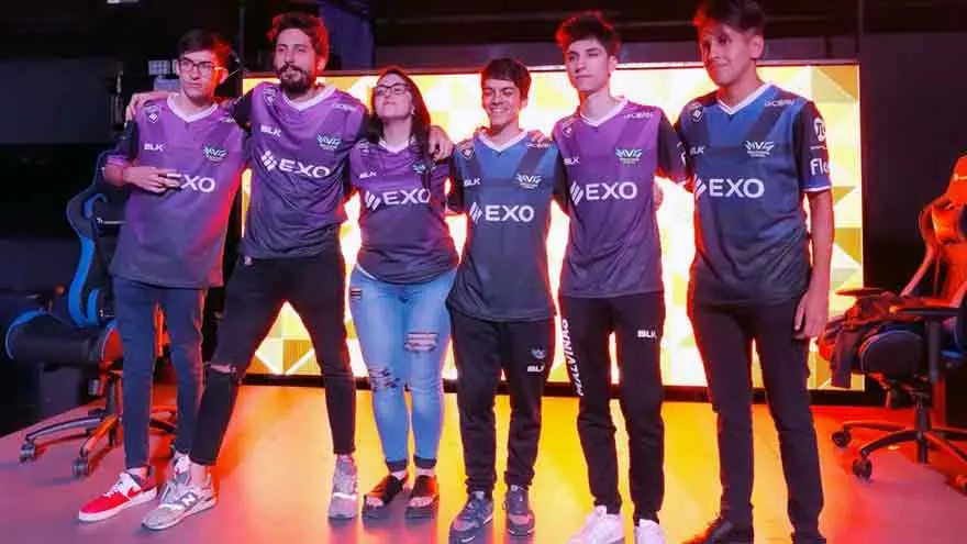 Integrantes de Malvinas Gaming.
