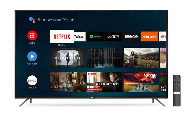 RCA ofrece este TV con Chromecast integrado.
