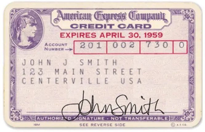 Amex en sus primeras versiones