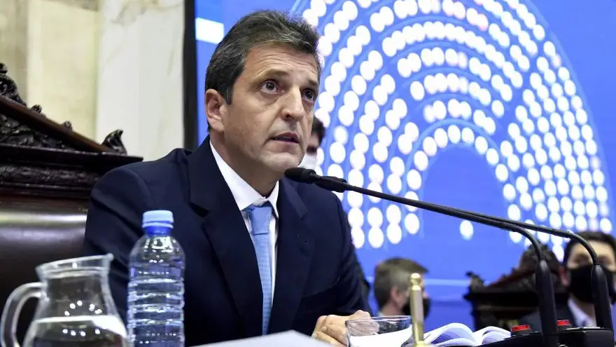 Sergio Massa, titular de la Cámara de Diputados, con la difícil misión de generar un consenso sobre el presupuesto 2022