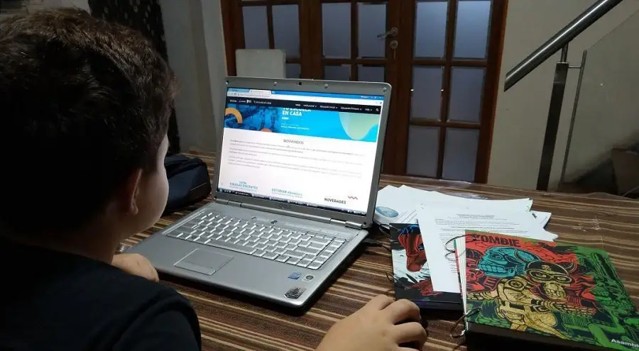 Millones de niños debieron seguir este año el ciclo lectivo en forma remota.