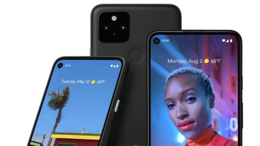 La línea de smartphones Pixel 5 fue lanzada en octubre de 2020.