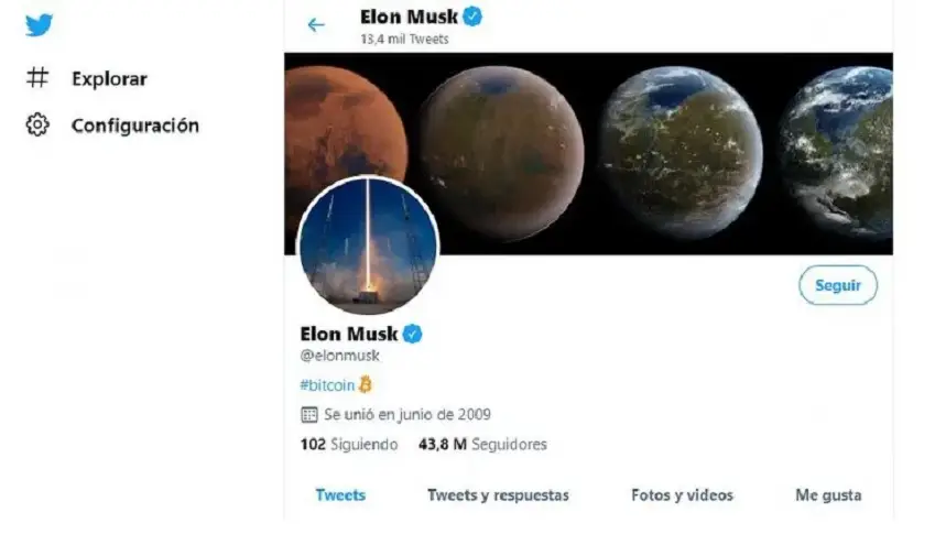 Con una sola palabra, Elon Musk hizo disparar Bitcoin u$s5.000 en una hora