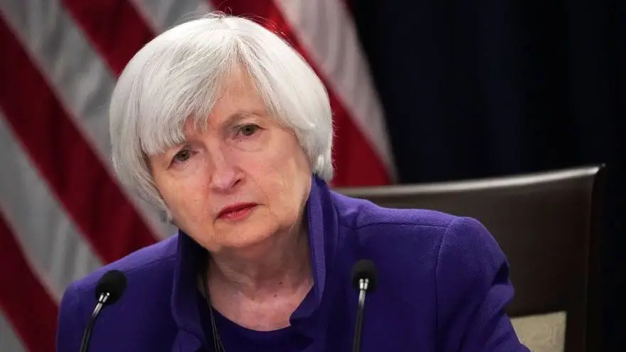Janet Yellen, secetaria del Tesoro. La administración demócrata, bajo máxima tensión.