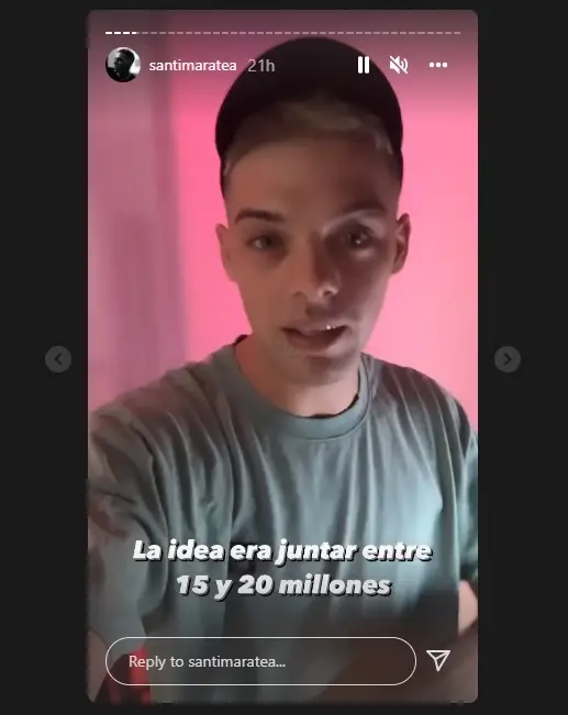 Historia de Santi Maratea para recaudar hasta $20 millones para Corrientes