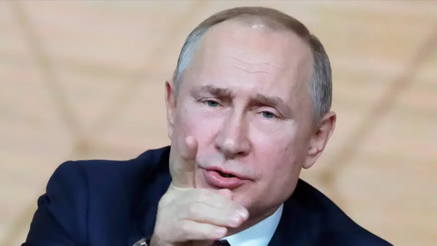 Putín en medio de la crisis con Rusia.