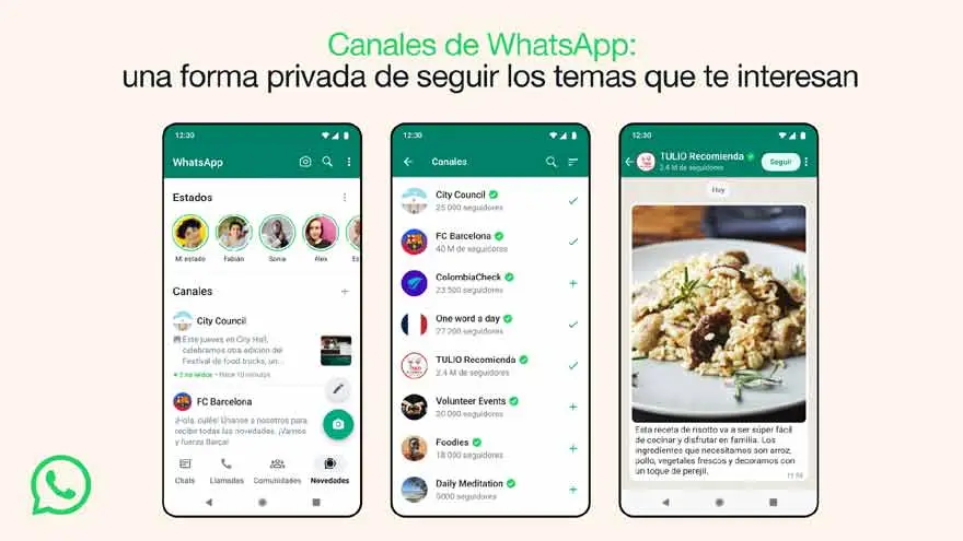 Un canal de WhatsApp también abre interesantes oportunidades para que las empresas distribuyan tu contenido.