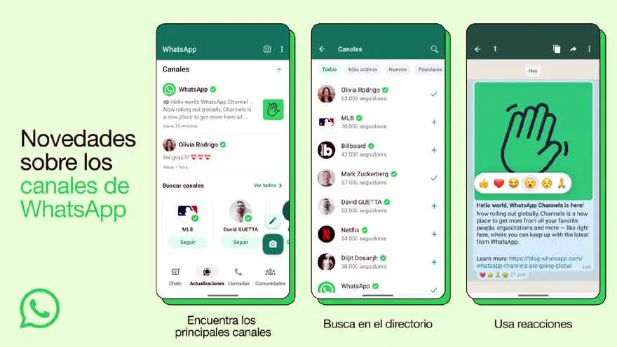 Un canal de WhatsApp no puede ser un canal independiente de comunicación.