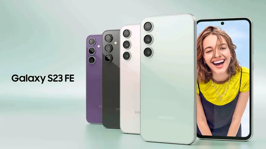 El Samsung Galaxy S23 FE es un celular con un precio superior al millón de pesos.