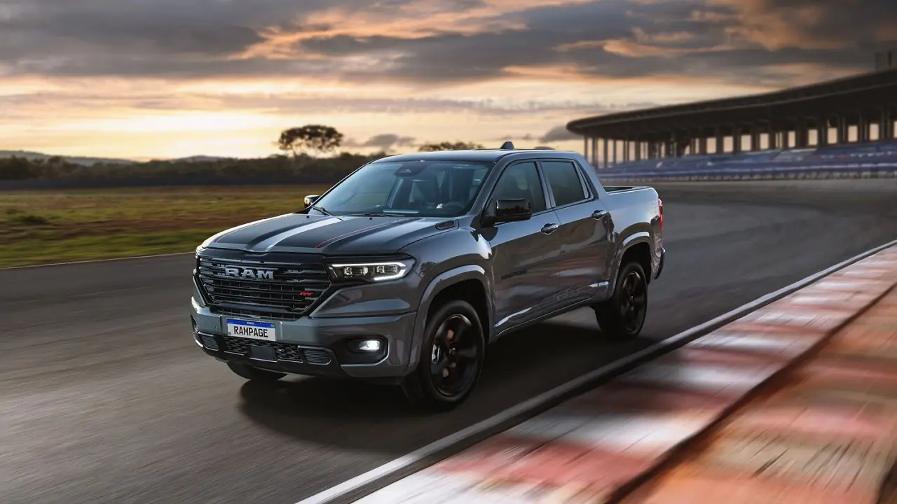 La camioneta RAM Rampage es la más compacta de la marca.
