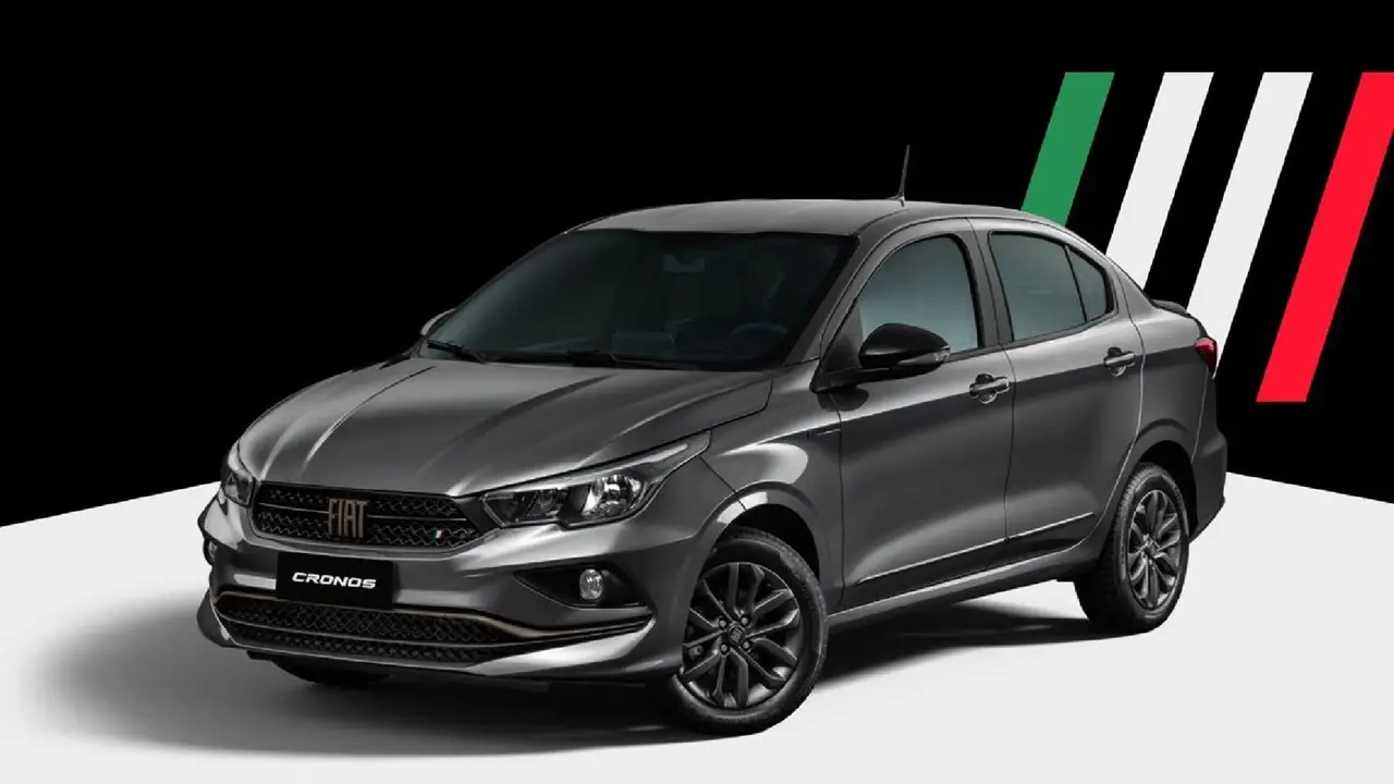 Fiat Cronos, el sedán más vendido.