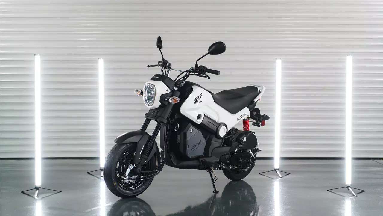 Honda Navi, la moto que menos consume combustible.