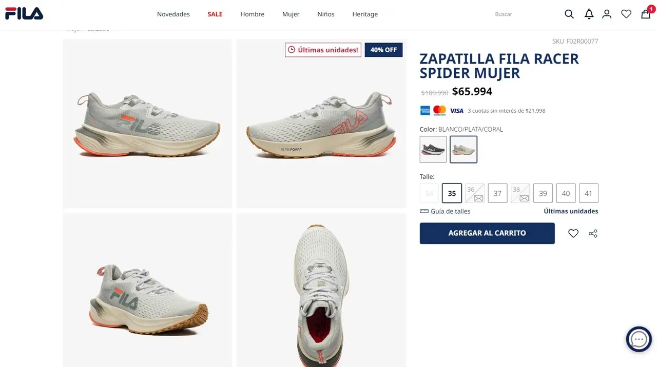 Fila zapatillas baratas clearance