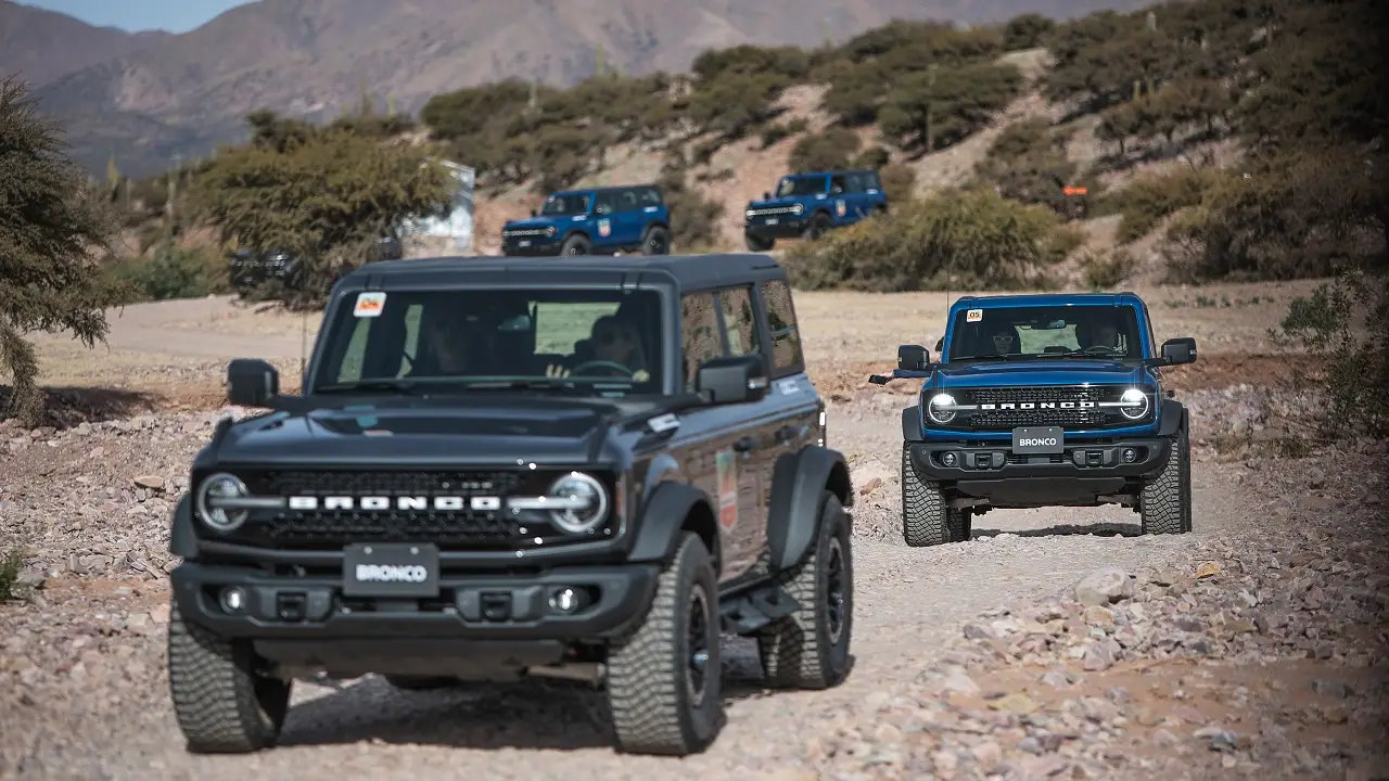 El nuevo Bronco fue testeado en el norte argentino.