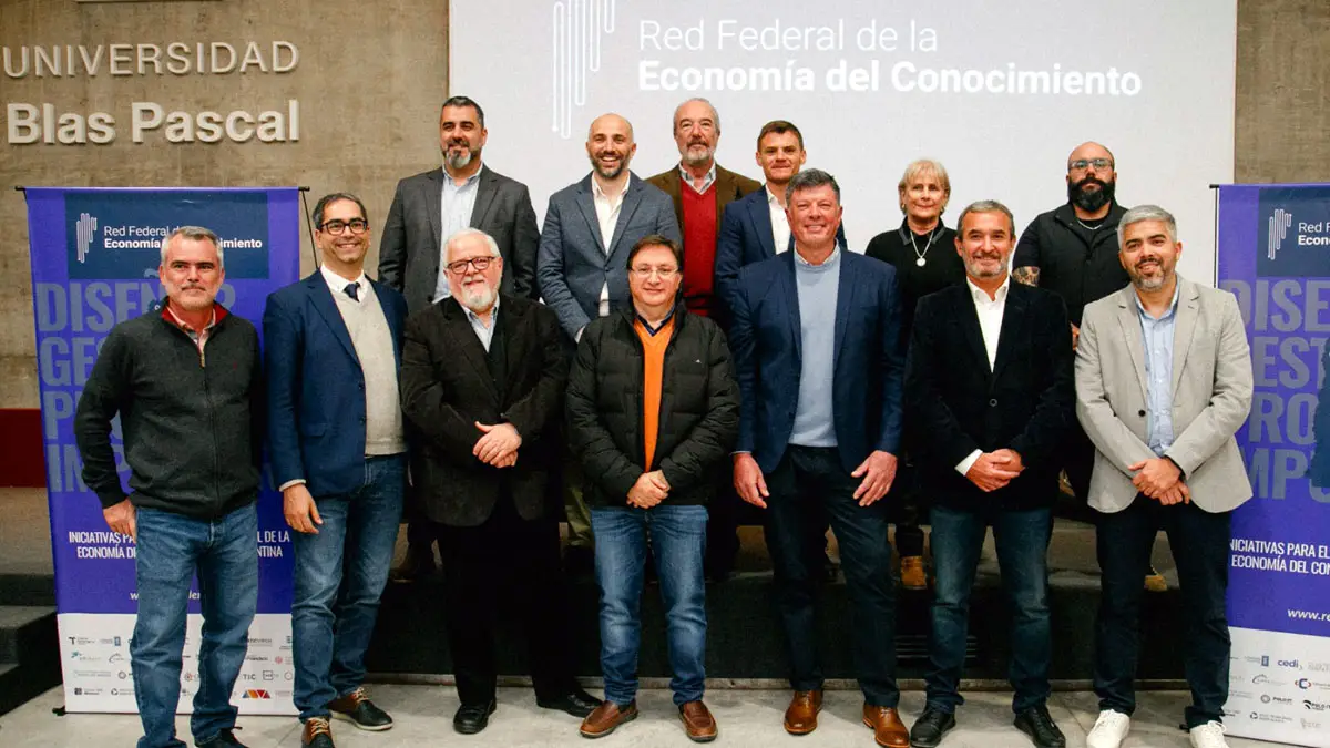 Autoridades de la Red Federal de la Economía del Conocimiento.