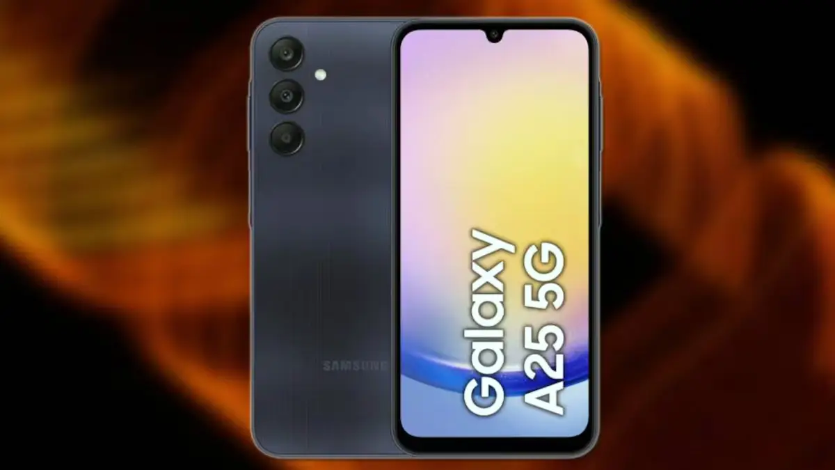 Samsung Galaxy A25 5G.