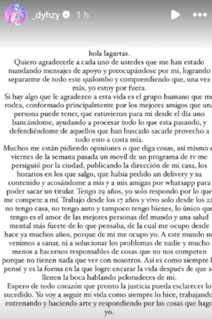 El mensaje que publicó el hijo de Alberto Fernández luego de la denuncia de Fabiola Yañez