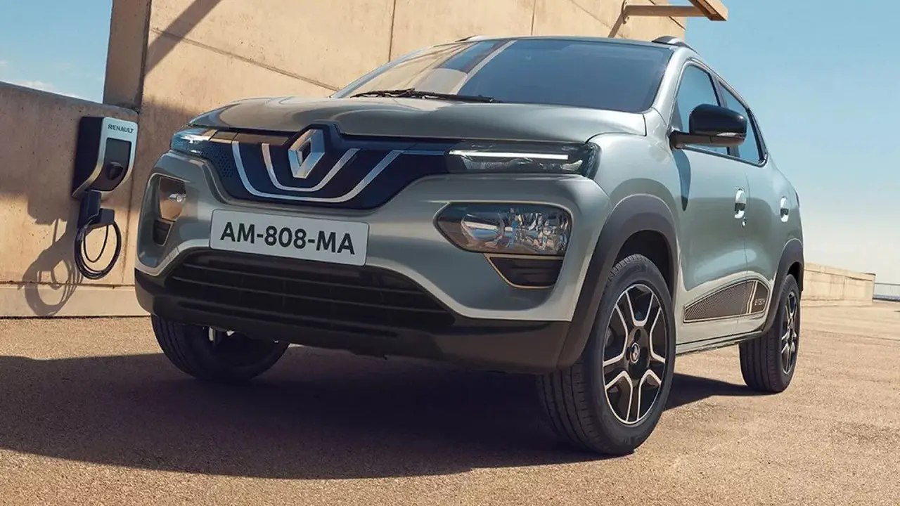 El Renault Kwid E-Tech 100% eléctrico es uno de los autos más baratos, aún con la nueva tecnología.