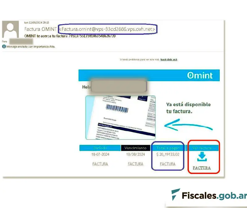 Así se ven los correos electrónicos fraudulentos.