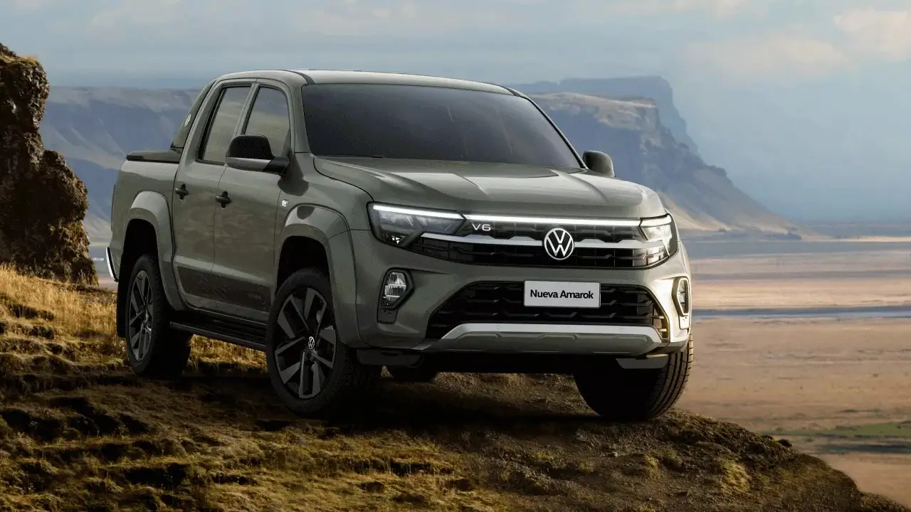 Volkswagen Amarok, la camioneta recién renovada quedó segunda del segmento.