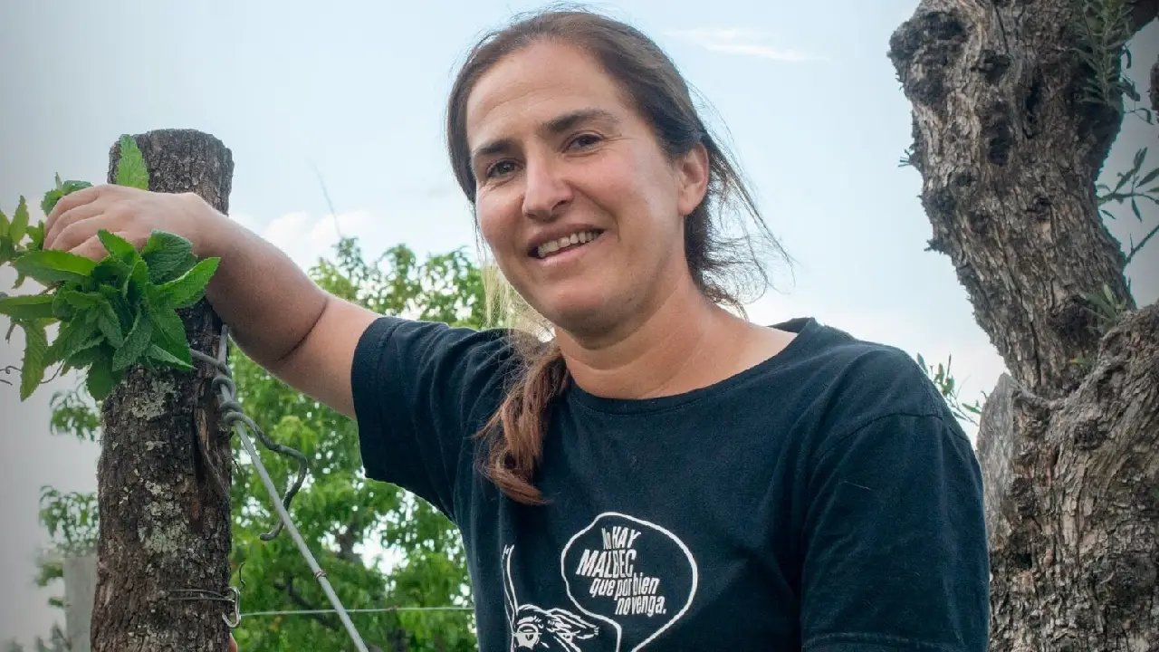 Maricruz Antolin, ingeniera agrónoma de Bodega Krontiras