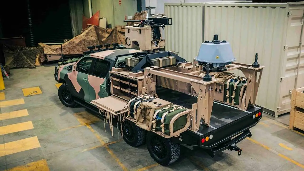 El tanque de guerra creado por Toyota, así es la camioneta personalizada.