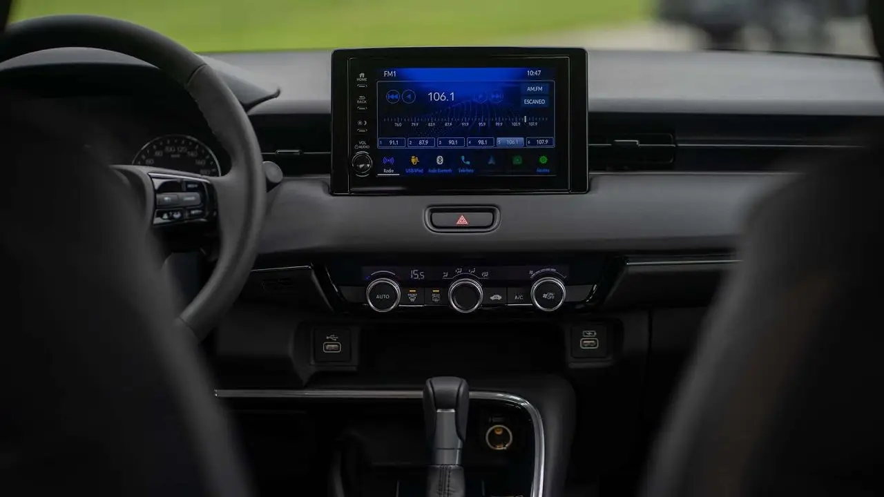 Honda HR-V, también sobrio por dentro.