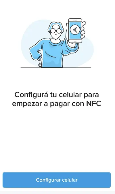 Para pagar con FC, hay que entrar en la configuración de esta herramienta en el celular.