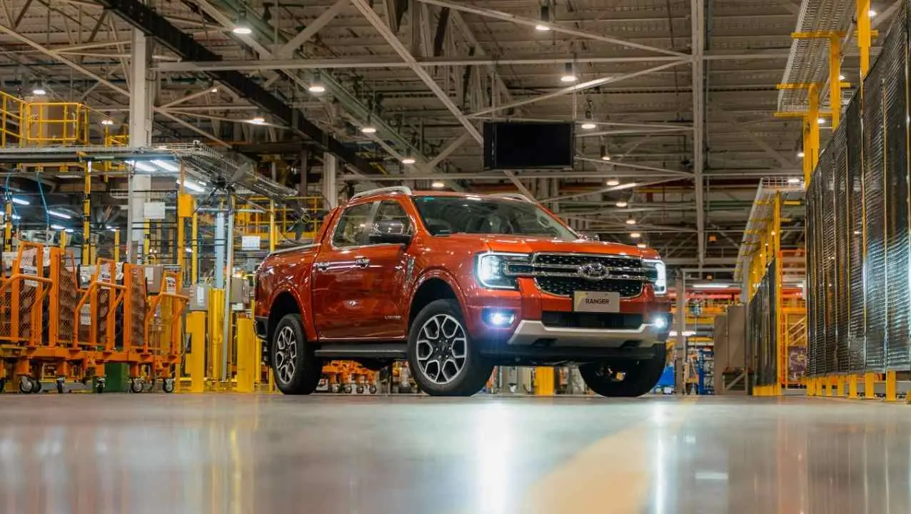La Ford Ranger obtuve 5 estrellas en seguridad.