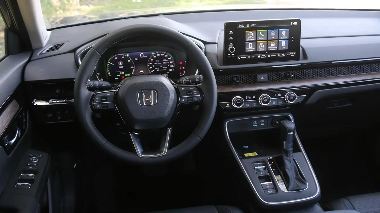 El nuevo SUV de Honda tiene un tablero flotante de 9 pulgadas.