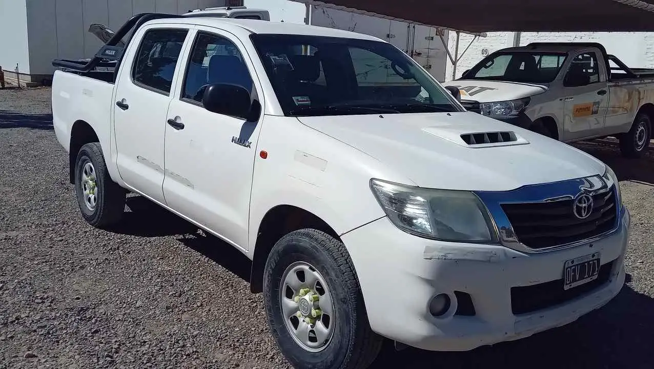 Toyota Hilux que será rematada el 18 de diciembre.