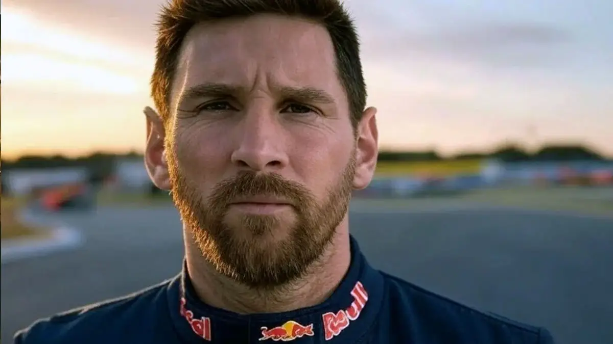 Lionel Messi en la Fórmula 1.