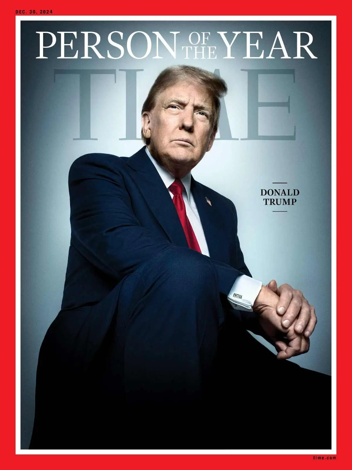 Donald Trump, en la portada de Time