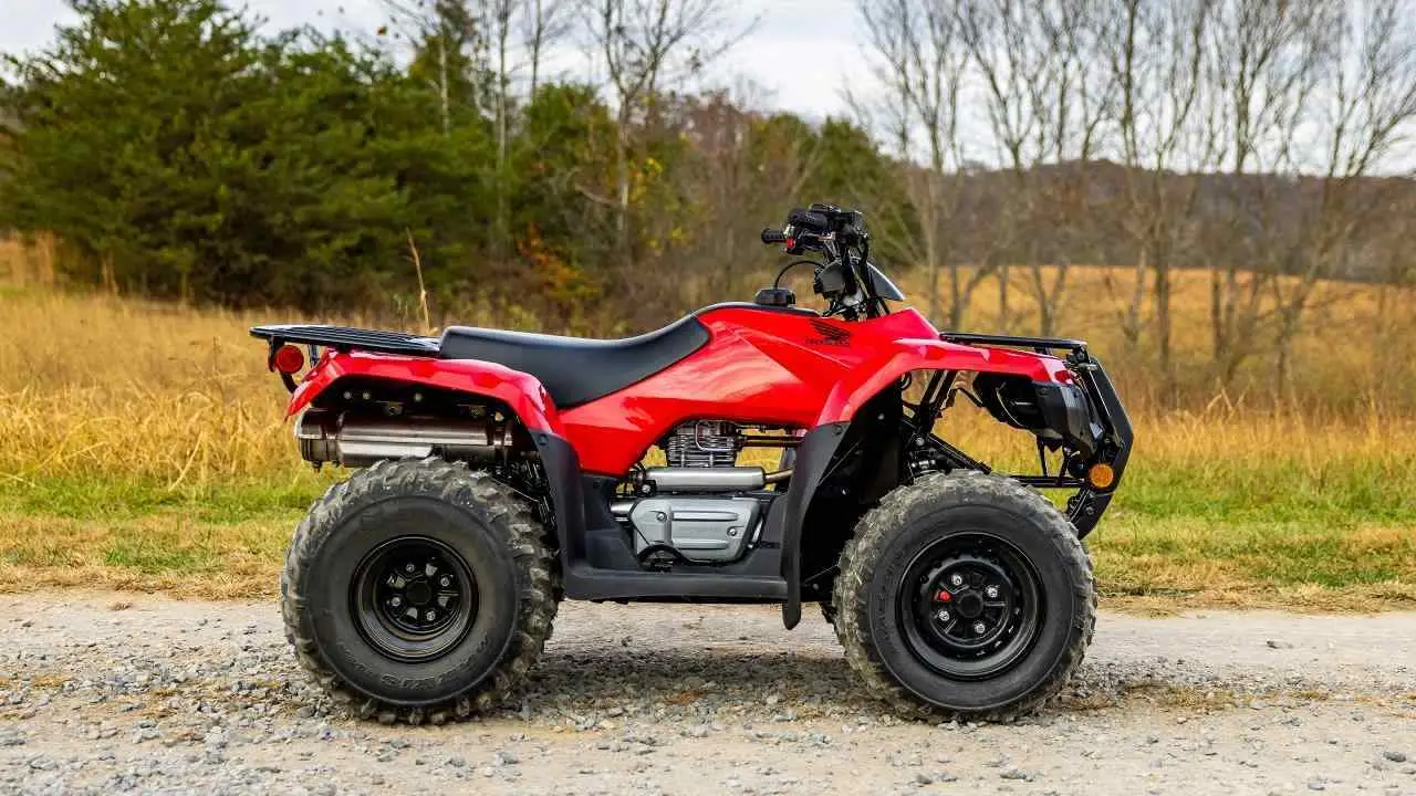 El nuevo Honda TRX es de tracción simple.