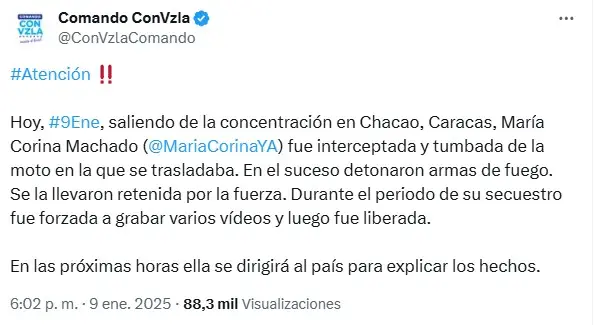 Biden recibe al presidente electo venezolano Edmundo González