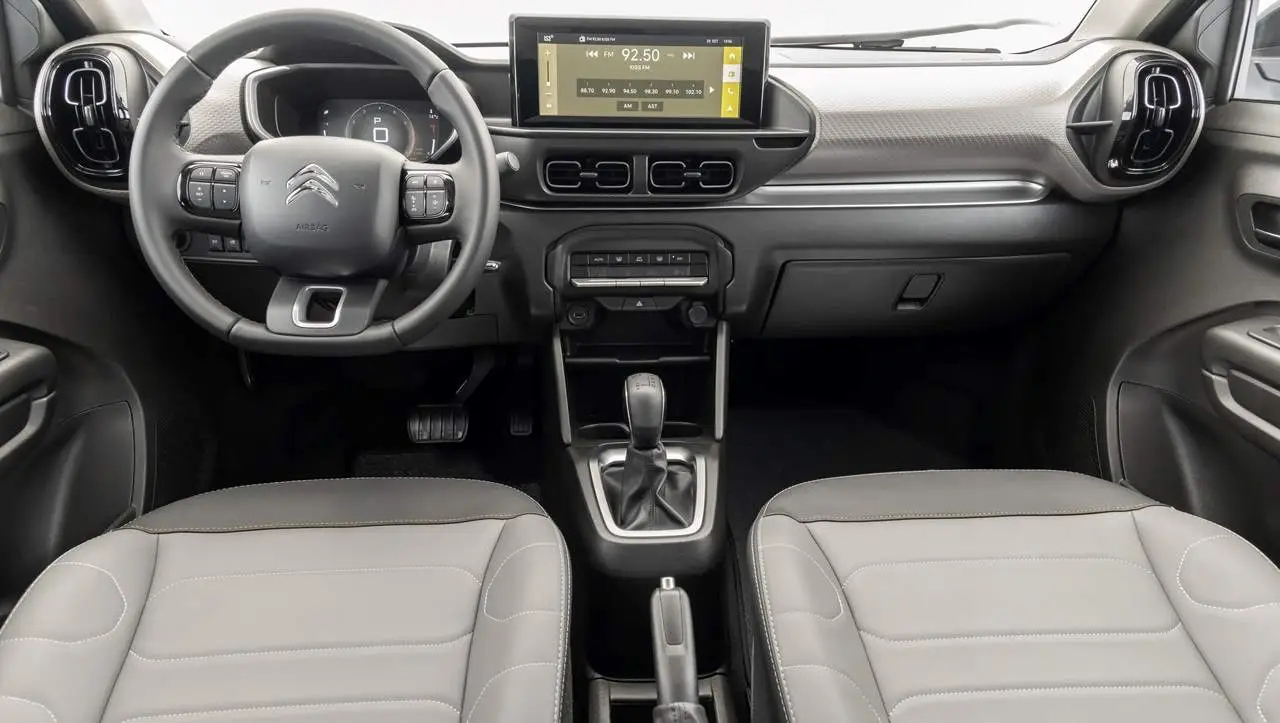 El nuevo SUV de Citroën tiene una pantalla flotante.