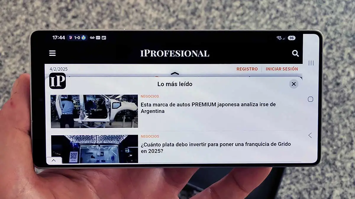 La pantalla del Samsung Galaxy S25 Ultra es la mejor del mercado.