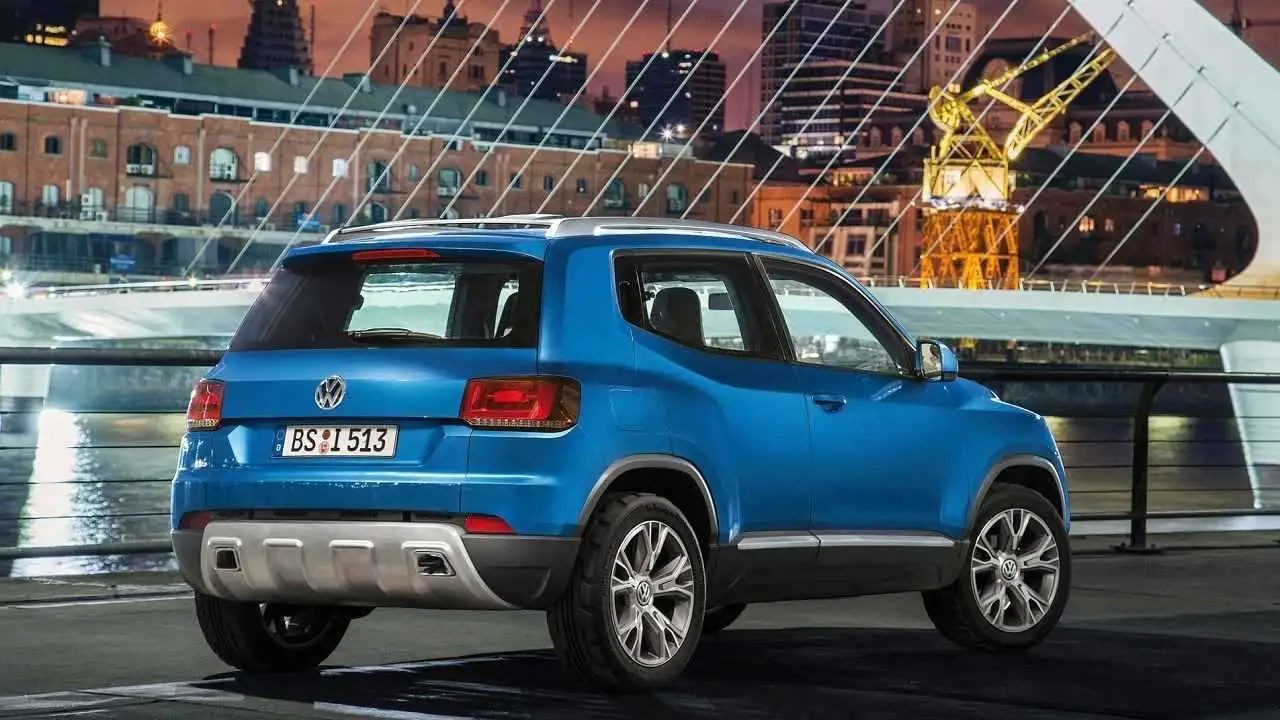 El Volkswagen Taigun tenía pequeñas dimensiones, con menos de 4 metros de largo.